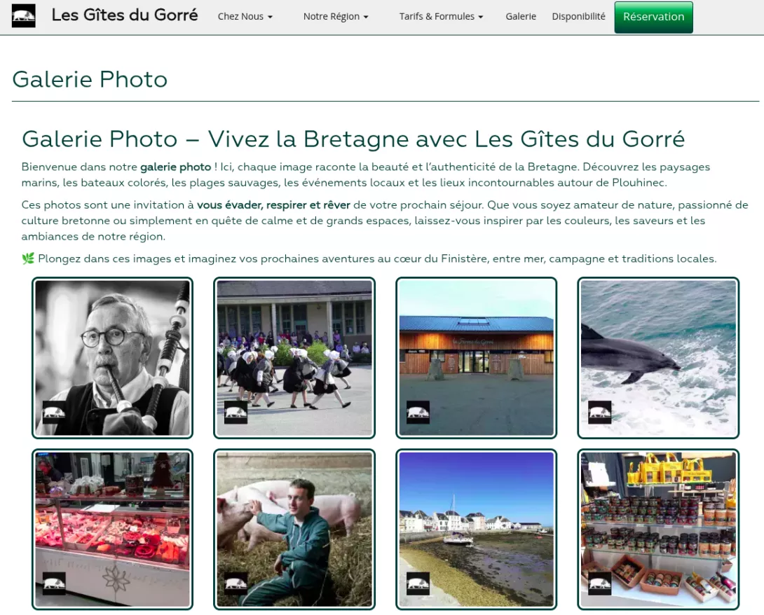 Les gîtes du Gorre - galerie photo