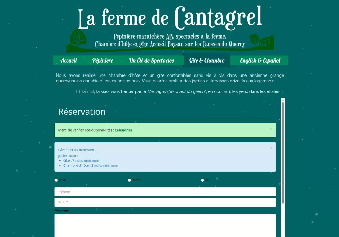 La Ferme de Cantagrel